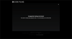 Desktop Screenshot of dcodefilms.com