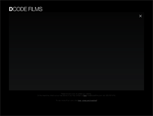 Tablet Screenshot of dcodefilms.com